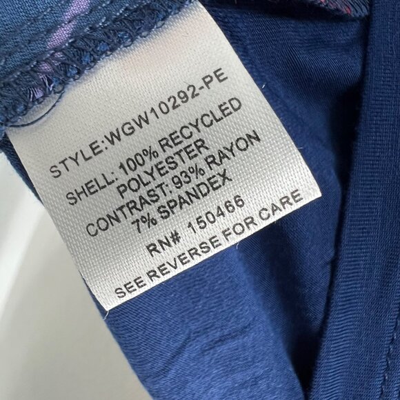 41 Hawthorn Floral Sleeveless Blouse Blue Red Size PXS NWT - Picture 6 of 8